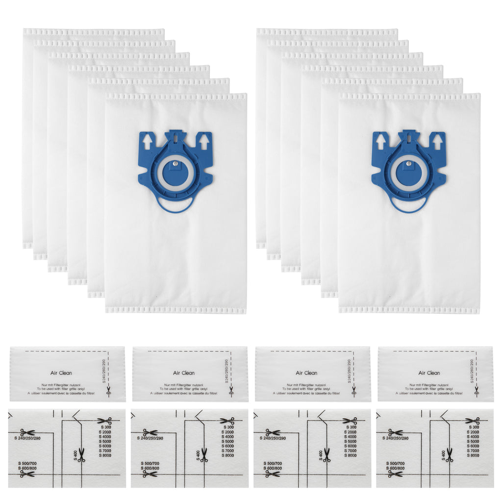 O2frepak Vacuum Cleaner Bags, Reliably Keep Dust Inside the Vacuum Cleaner