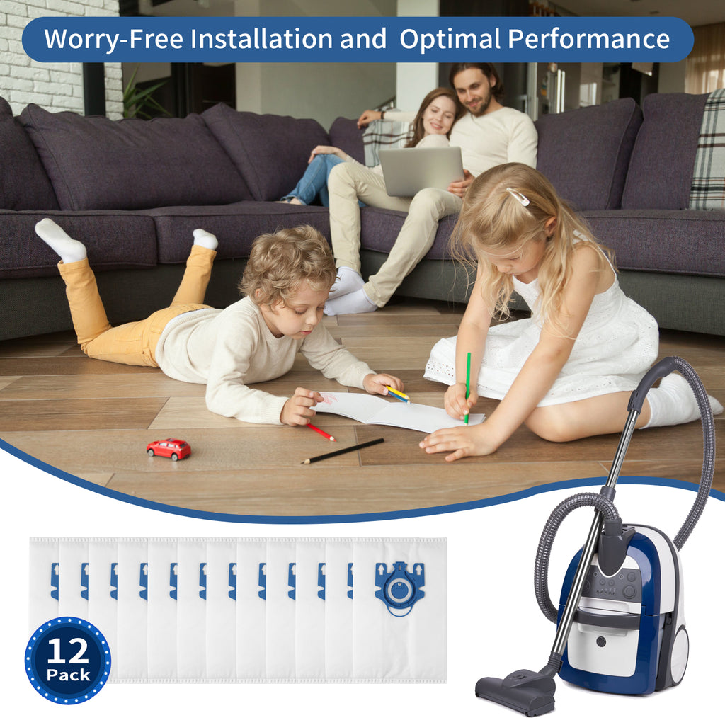 O2frepak Vacuum Cleaner Bags, Reliably Keep Dust Inside the Vacuum Cleaner