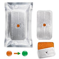 O2frepak 40G Silica Gel Desiccant Aluminum Box Orange  Reusable  Silica Gel Desiccant  Electronic Camera Piano Desiccant