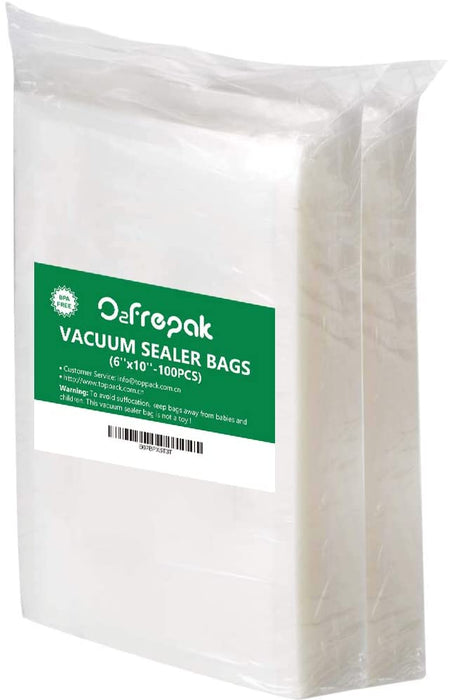 Vacuum Sealer Bags 100 Pint 6x10 Inch Food Saver Bags Seal Meal