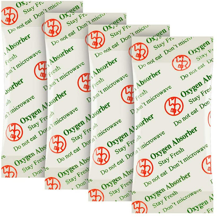 O2frepak 300CC(50-Pack) Food Grade Oxygen Absorbers Packets For Food Storage,Oxygen Absorbers Storage Packets With Oxygen Indicator In Vacuum Bag