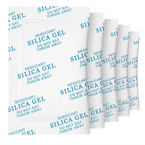 60 Packets 5g Silica Gel Desiccant Food Pharmaceutical Grade Moisture  Absorber - Redstag Supplies