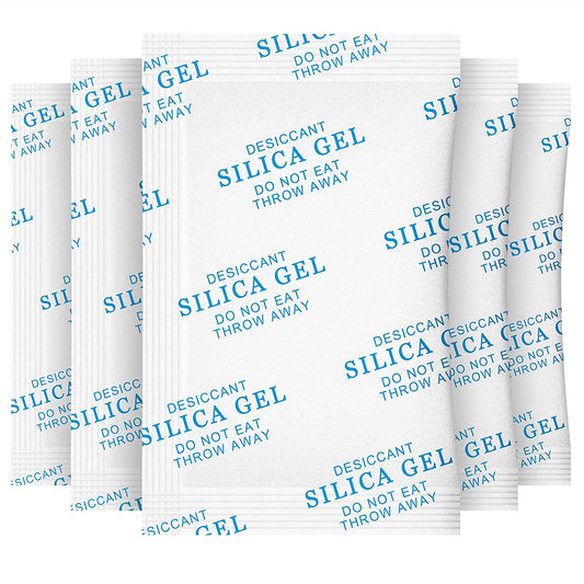 O2frepak 100 Gram(10Packs) Food Grade Moisture Absorber Silica Gel Desiccant Packets for Storage,Desiccant Silica Gel Packs Food Safe for Moisture
